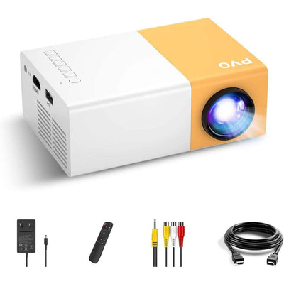 PVO Portable Projector, 1080P full HD